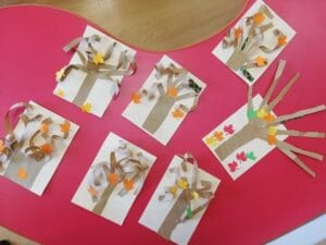 Įspūdingi rudeniniai medžiai