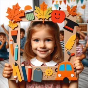 Foto rėmelis, iliustracija