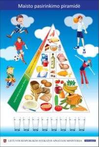 Maisto piramidė, gera