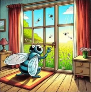 Musės norai, iliustracija